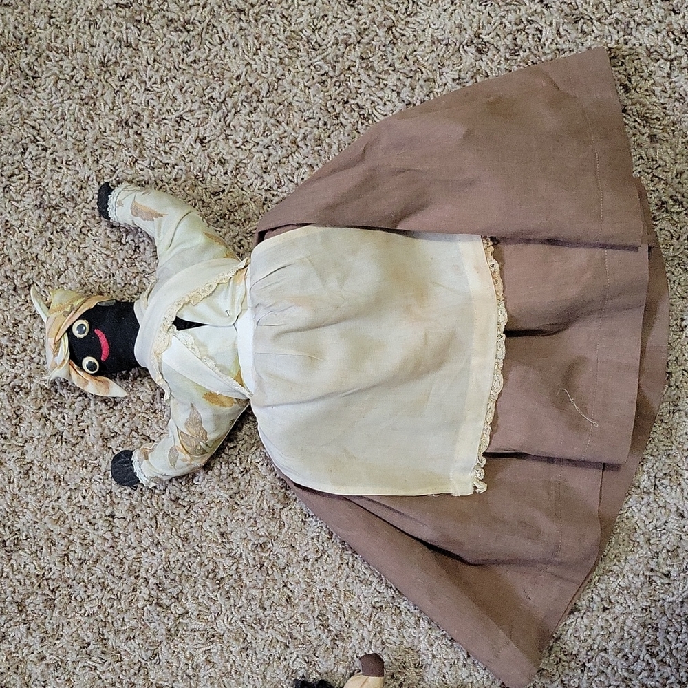 Black americana. Dust cover, hand-made,